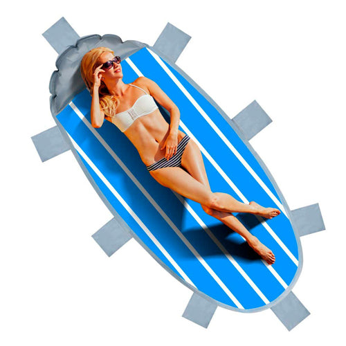 Outdoor Oversized Picnic Mat Beach With Inflatable Pillow