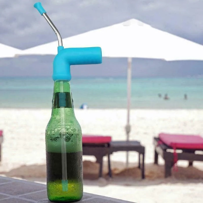 Beer Snorkel Straw and Funnel — Off The Back