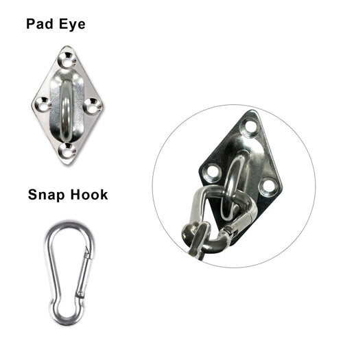 Sun Shade Sail Hardware Kit