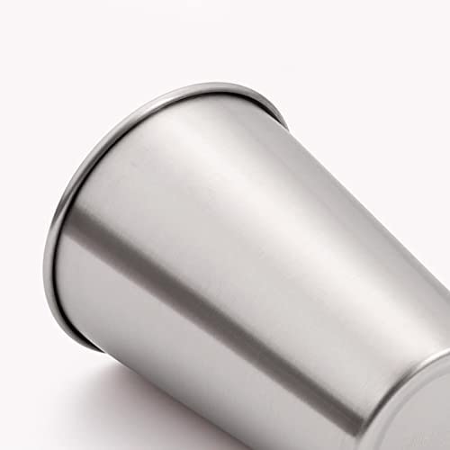 Stainless Steel Shatterproof Cups - 5 Pack