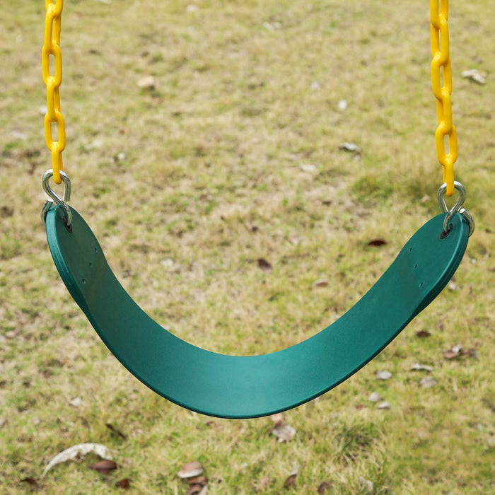 Heavy Duty Swing Seat with Coated Chain