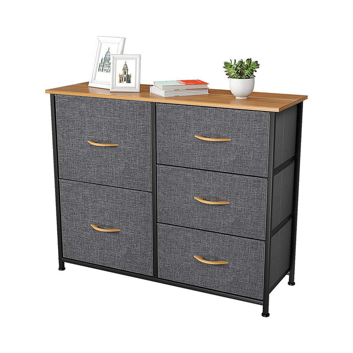 7 Drawers Steel Frame Fabric Storage Tower