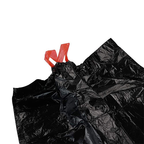 120 Piece Drawstring Trash Bags 45 X 50 cm - Black