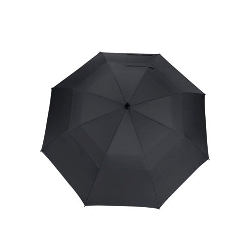 Double Canopy Vent Extra Large Golf Umbrella - Black