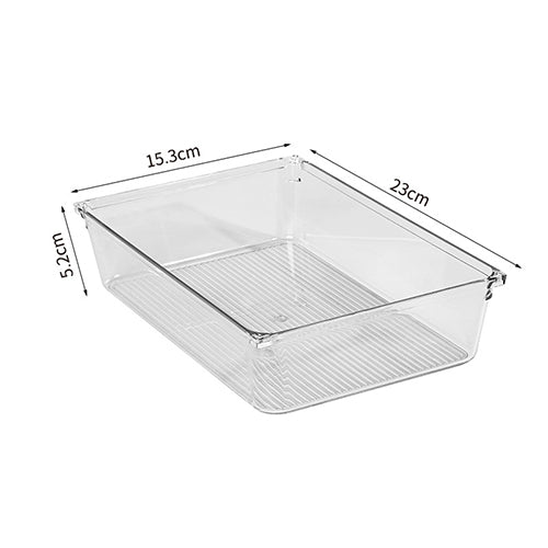 Rectangular Clear Storage Box's 25 Piece Set