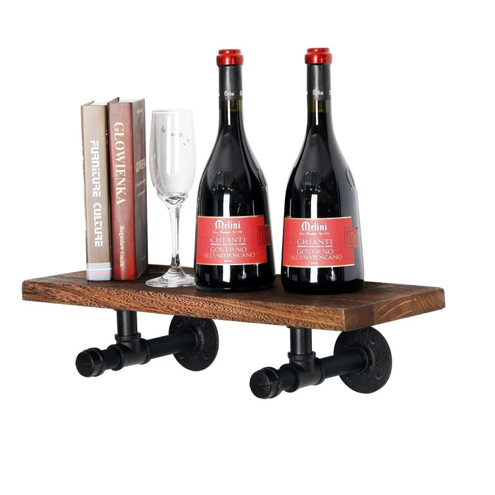 2Pack Industrial Pipe DIY Shelving Brackets