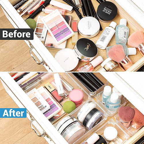 Rectangular Clear Storage Box's 25 Piece Set