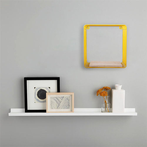 Wire Cube Display Shelf Wall Mounted