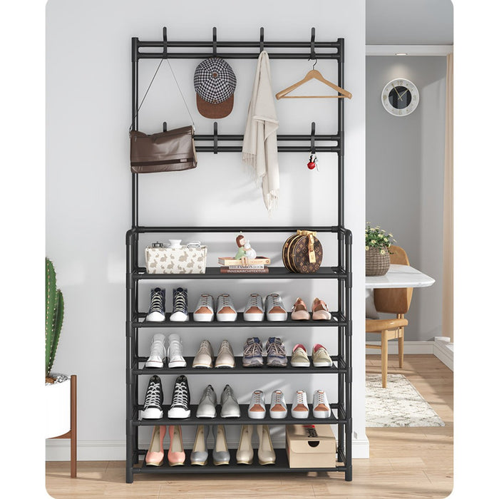 Multifunctional Coat, Hat & Shoe Rack